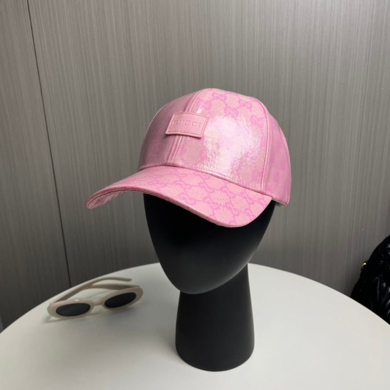 Classic Monogram GG Casual Baseball Cap Pink