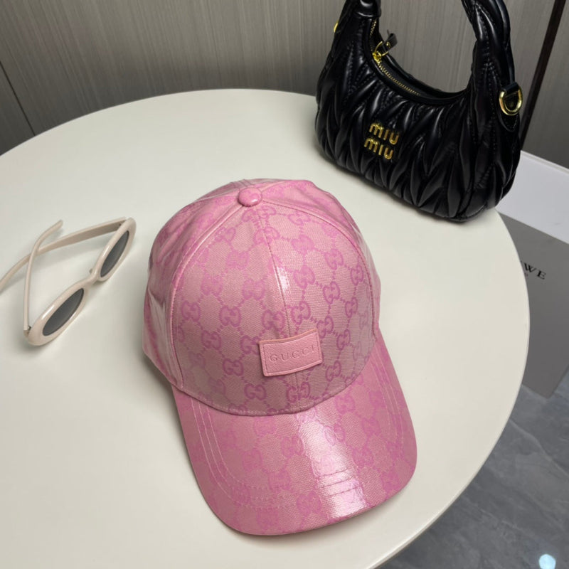 Classic Monogram GG Casual Baseball Cap Pink