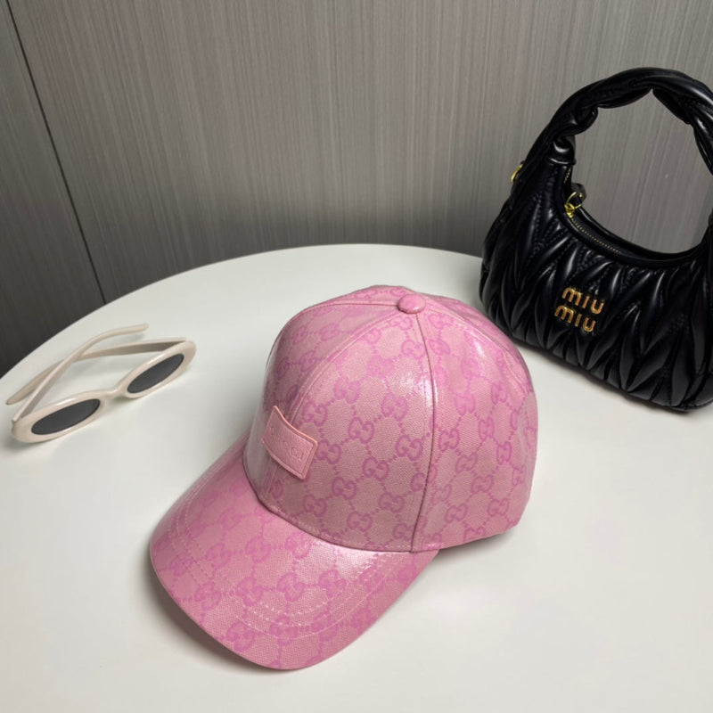 Classic Monogram GG Casual Baseball Cap Pink