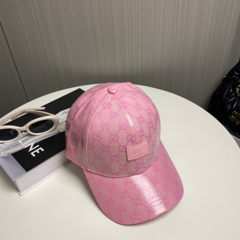 Classic Monogram GG Casual Baseball Cap Pink