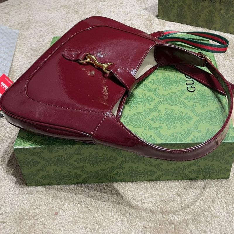 Jackie 1961  Hobo Bag Burgundy New