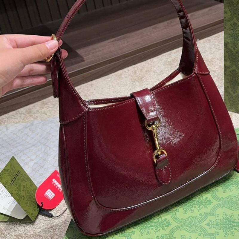 Jackie 1961  Hobo Bag Burgundy New