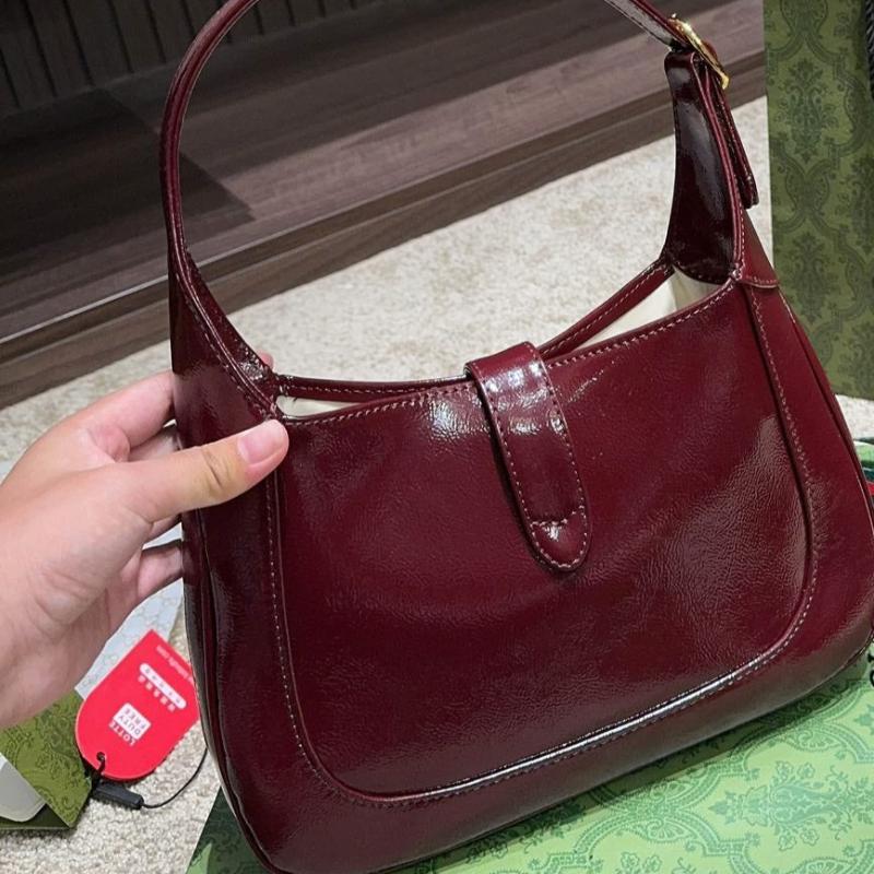 Jackie 1961  Hobo Bag Burgundy New