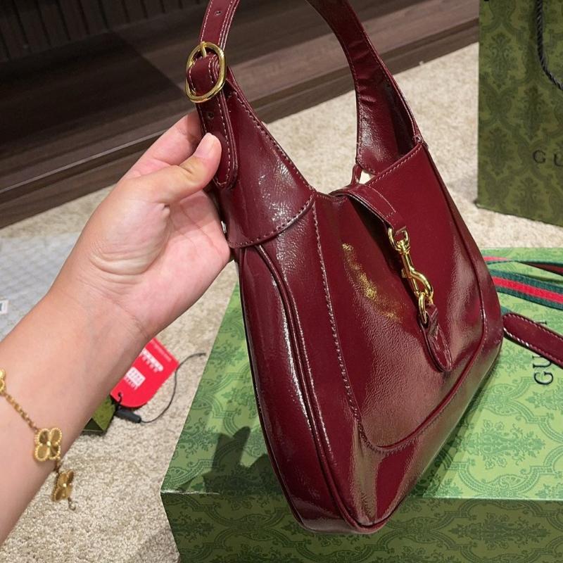 Jackie 1961  Hobo Bag Burgundy New