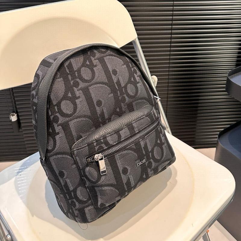 Rider Oblique Jacquard Backpack Black New