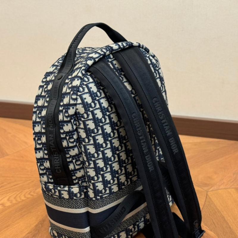 Blue D Oblique Jacquard Backpack New