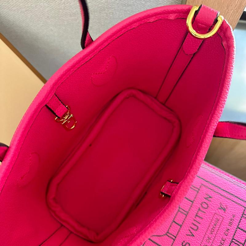 Mini Neverfull Inside Out BB Brown/Pink New