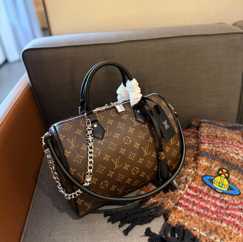 Speedy Monogram 30 Bag Brown/Black New