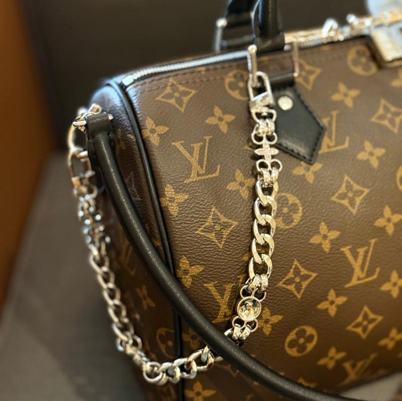 Speedy Monogram 30 Bag Brown/Black New