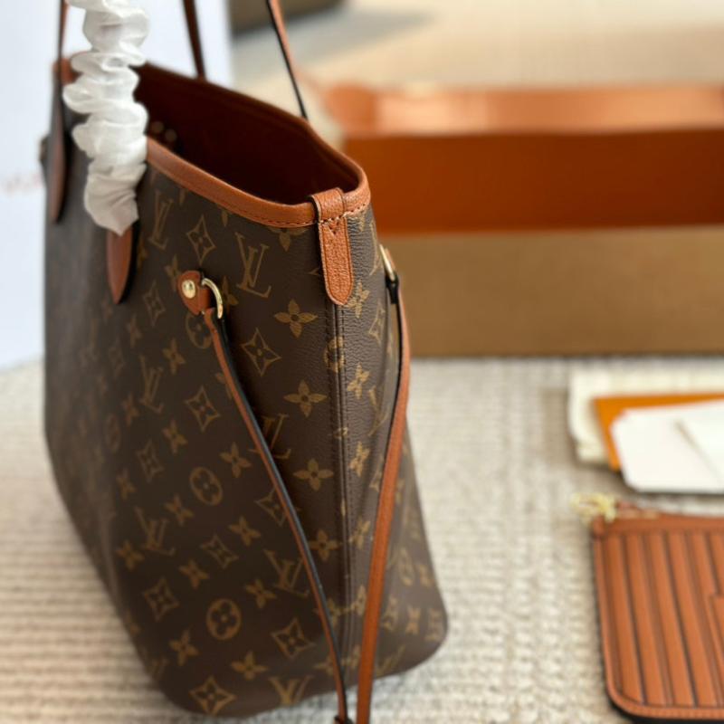 Neverfull Inside Out MM Brown New