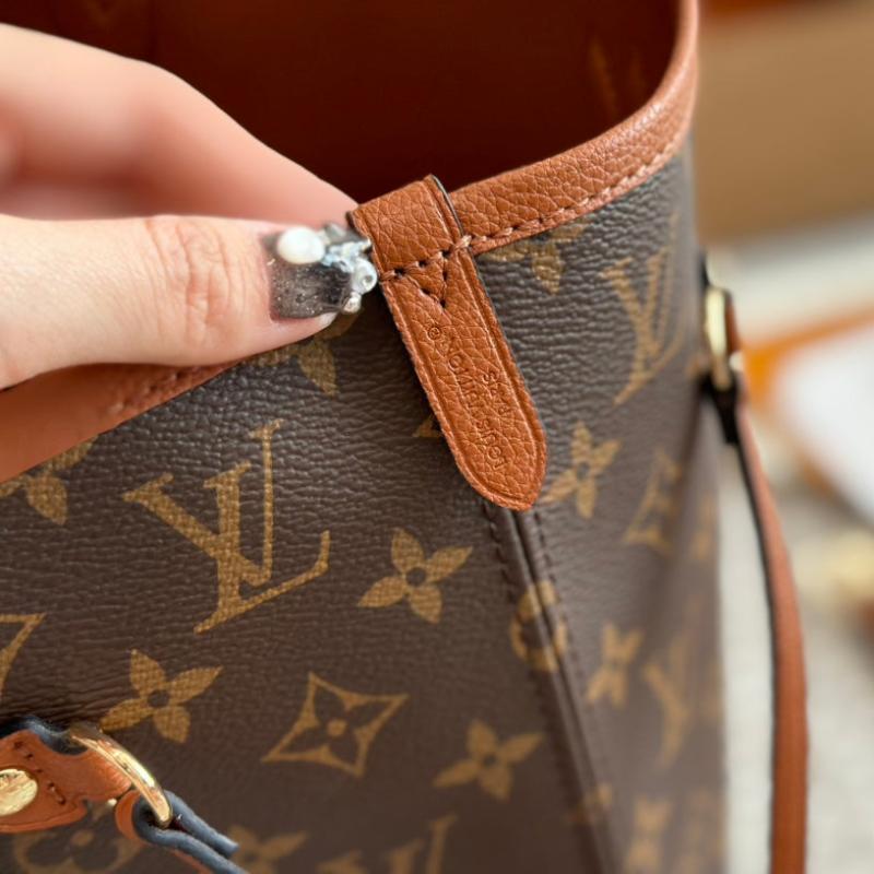 Neverfull Inside Out MM Brown New