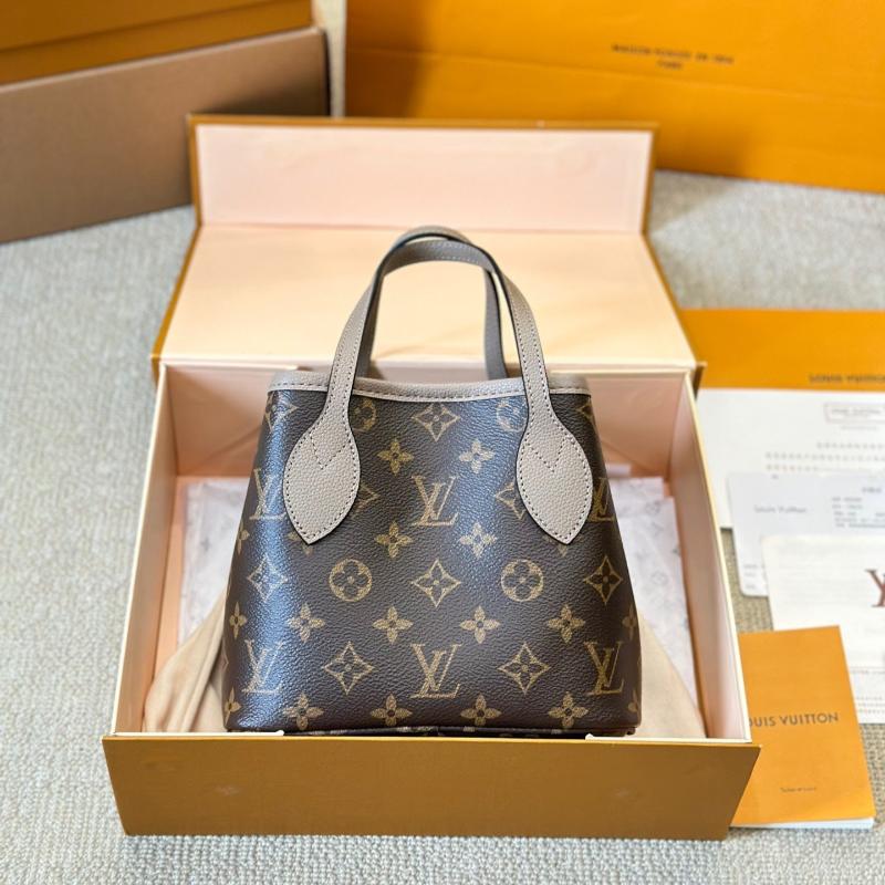 Mini Neverfull Inside Out BB Brown/Beige New