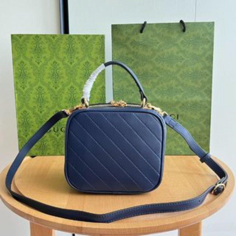 Blondie Top Handle Bag Blue