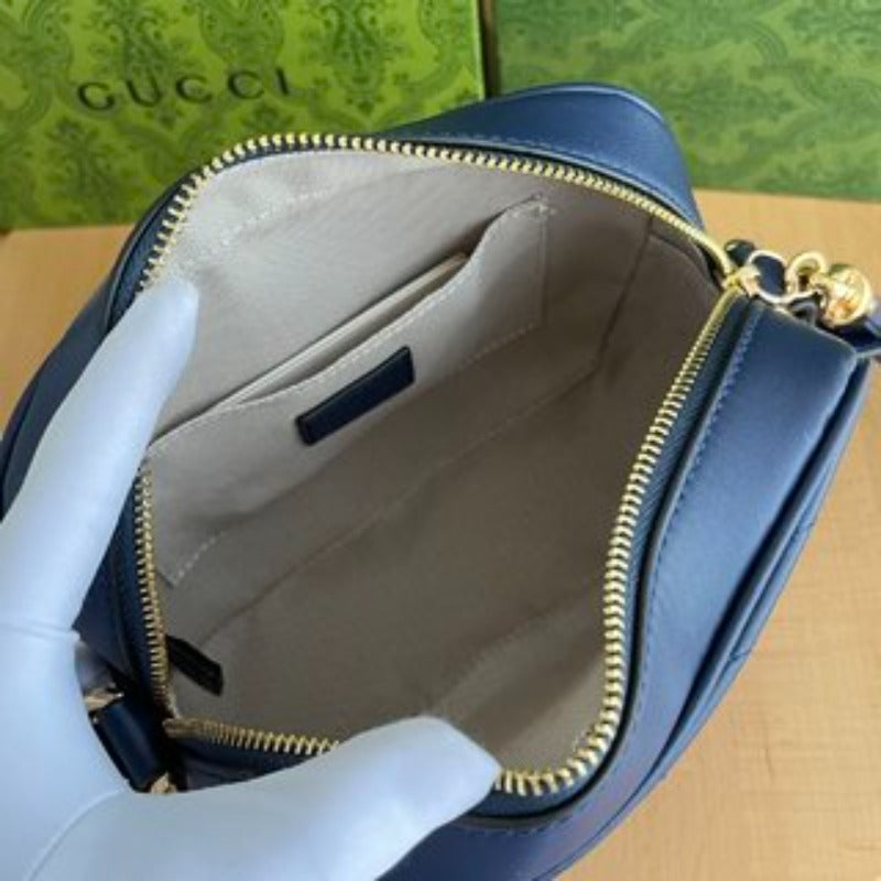 Small Blondie Camera Bag Blue